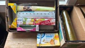 lot 1434 image: Food Storage, Wrap, Bags, Parchment Paper and more