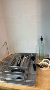 lot 1447 image: Kitchen Utensil Organizer with Tools and Accessories