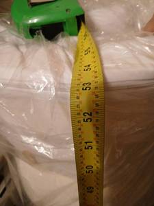 lot 1507 image: Mattress pad  approximately  53inches in width