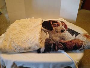 lot 1528 image: Throws with blanket snuggie