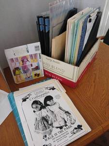 lot 1685 image: Lot of Sewing Patterns for 18 Inch Dolls