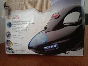 lot 1698 image: Ryno Turbovac 800 Dual Action Handheld Vacuum with HEPA Filter