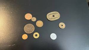 lot 1819 image: Japan coins mixed lot