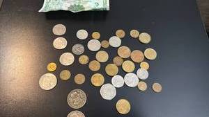 lot 1823 image: Mixed World Coins and Currency Lot