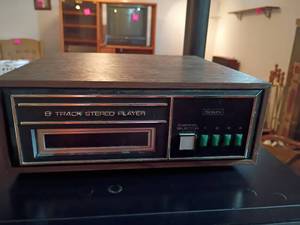 lot 3016 image: Sears 8 Track Player.  Located in basement