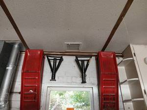 lot 4100 image: Automotive  ramps with jack stands. Buyer removes