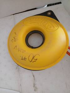 lot 4108 image: Retractable extension cord Mounting Bracket and Coiled Cord