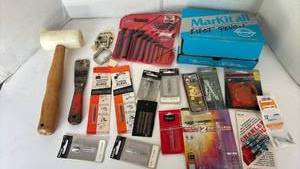 lot 4319 image: Sears Tool Lot Carbide Burrs Hex Keys Rotary Accessories and more