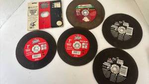 lot 4324 image: Abrasive Cut-Off Wheels Assorted 7 inch Lot