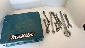 lot 4349 image: Makita Tool Case with Wrenches