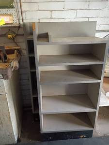 lot 4406 image: 2 Shelves. Used in Garage.  50 x 23 x 12