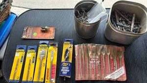 lot 4715 image: IRWIN Screwdriver Set 88-Plus and Assorted Hardware and Bits