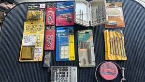 lot 4731 image: Lot of Hand Tool Sets and Fastener Assortments - Drill Bits, Bolts, Anchors