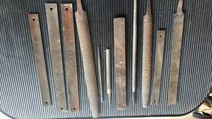 lot 4732 image: Industrial Rasp and File Set with Various Profiles