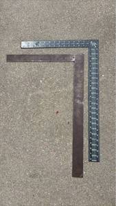 lot 4809 image: Steel Try Square Measuring Tool 24 inch