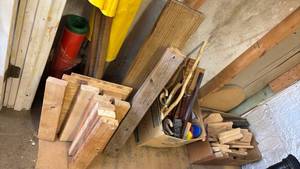 lot 4902 image: Woodworking Materials Lot