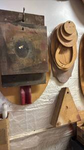 lot 4904 image: Lot of Wood Forms Multiple Sizes.