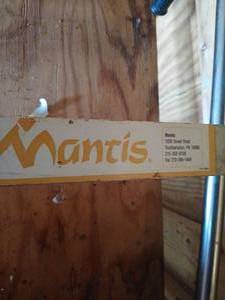 lot 5052 image: Mantis Gas Tiller Cultivator 7222SU