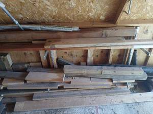lot 5054 image: Lot of Assorted Wood Lumber and Boards.&nbsp