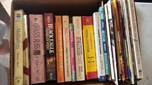 lot 4219 image: Mixed Lot Paperback Books Romance, Fiction, Cookbook, Self-Help