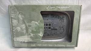 lot 94 image: Wilton Armetale Bless This House Serveware Tray