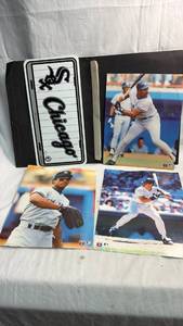 lot 129 image: TV Sports Mailbag 1989 New York Yankees Baseball Photos 4-Piece Set