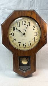 lot 161 image: Verichron Quartz Wall Clock Westminster Chime Regulator