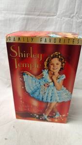 lot 184 image: Fox Video Family Favorites Shirley Temple 3-Film VHS Collection Box Set