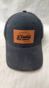 lot 185 image: Lightbird 100% Cotton Baseball Cap Promoted to Daddy EST 2025