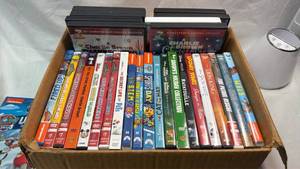 lot 195 image: DVD Collection Lot of 31 Titles - Animated Series Films Peanuts Paw Patrol