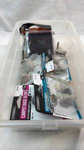 lot 207 image: Everbilt Furniture Glides and Cups Assortment Lot