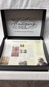 lot 214 image: Masterpieces World Greatest Paintings Set