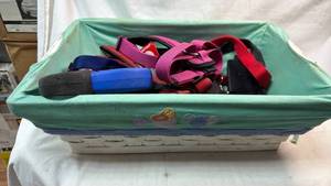 lot 237 image: KONG Dog Leashes and Harnesses Assorted Colors Mixed Lot