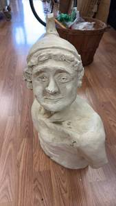 lot 254 image: Hand-Sculpted Bust