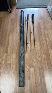 lot 256 image: Eagle Claw Fishing Rod Set with Case and 2 Rods