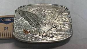 lot 28 image: Eagle Belt Buckle - 3.5 Wide