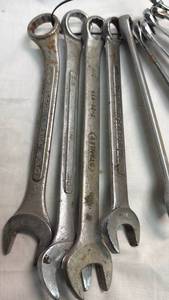 lot 61 image: 11 Piece Wrench Set