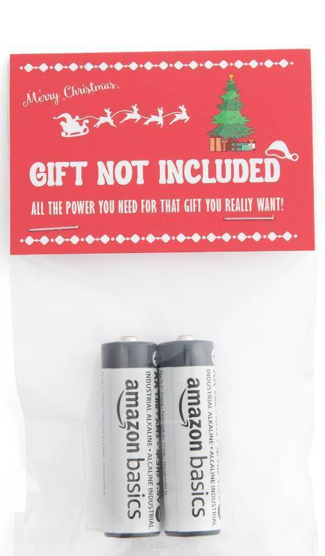 lot 13526 image: Gelid Gift Not Included Batteries Gag Gift - Funny Prank for Present Adults for Women Men - Stocking Stuffer for Him Her Boyfriend Girlfriend - Retail $6