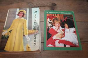 lot 1897 image: 1963 Montgomery Ward & 1987 JcPenneys Catalogs