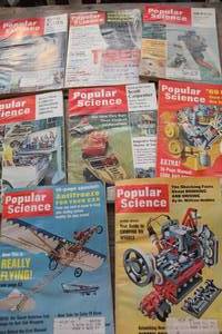 lot 1902 image: Vintage 1960s-70s Popular Science Magazines