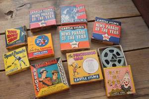 lot 1903 image: Antique 8mm Castle Films