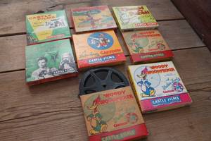 lot 1904 image: Antique 8mm Castle Films