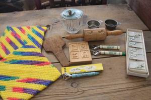 lot 1937 image: Vintage Hand Mixer Bowl, Bottle Openers and More