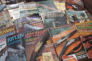 lot 1977 image: Vintage 2000 American Rifleman Magazines & More