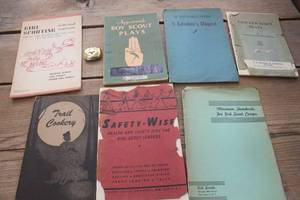 lot 2009 image: Vintage Boy and Girl Scout Books & More