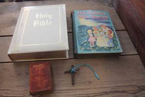 lot 2013 image: Antique Swedish Psalm Book and More
