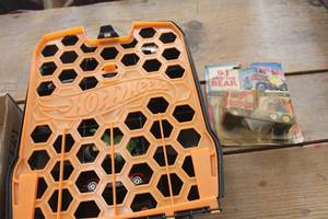 lot 2021 image: Hot Wheels Case with Hot Wheel Cars & More