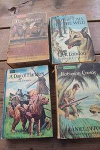 lot 2024 image: Vintage Childrens Books Tom Sawyer and More