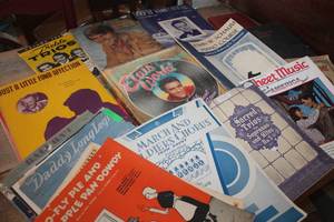 lot 2053 image: Vintage Sheet Music and More