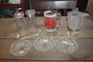 lot 2055 image: Vintage Milk Bottles and More